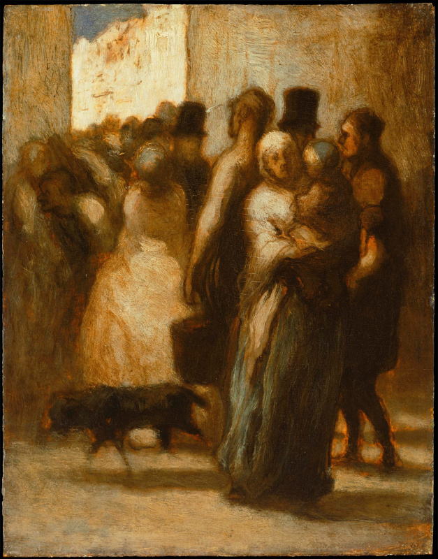 Honoré Daumier - To the Street - 杜米埃.tif
